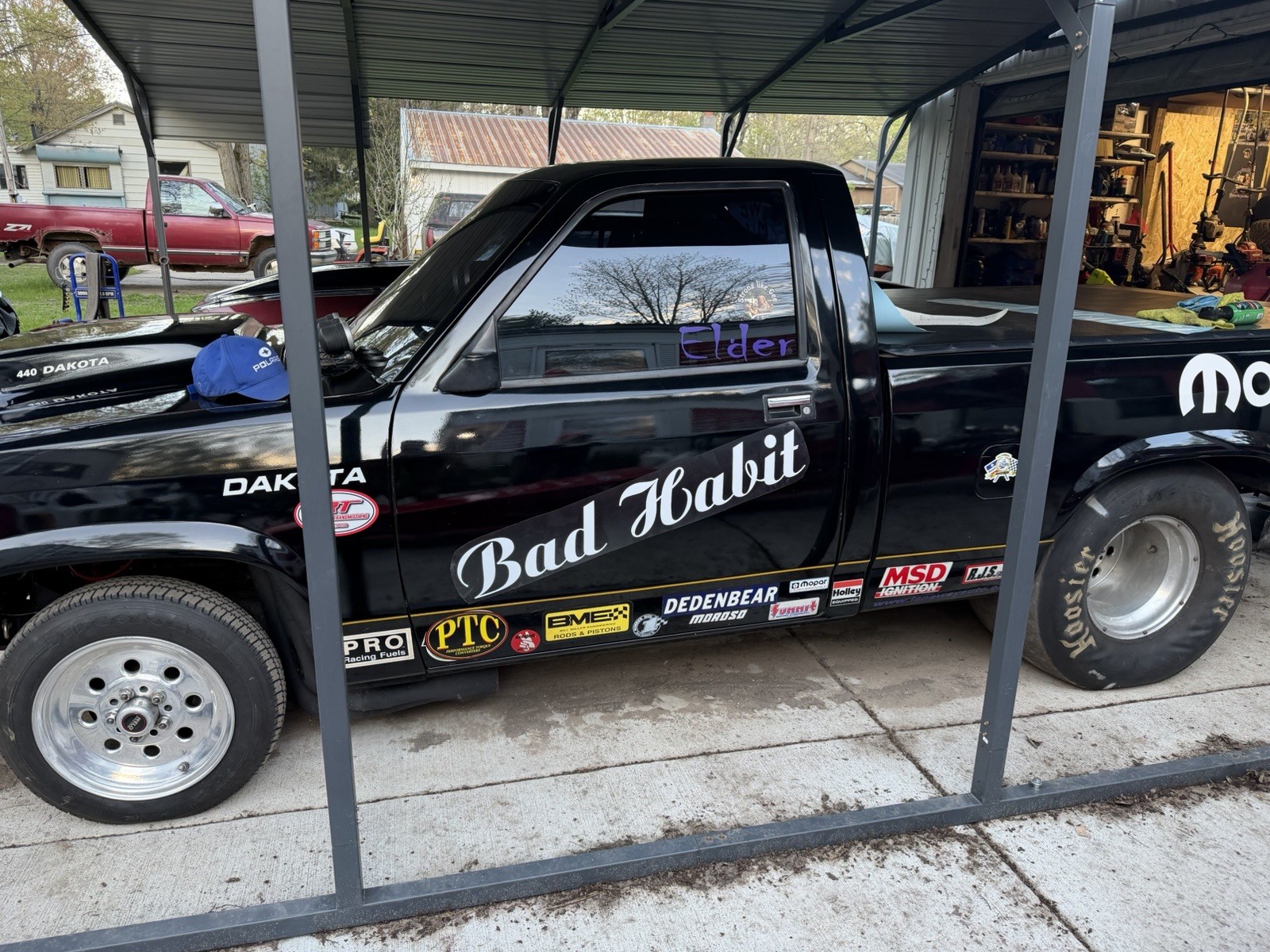 Dodge-Dakota-1990-Standard-Cab-Pickup-Red