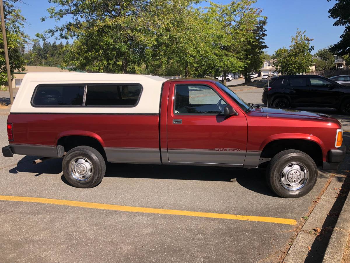 Dodge-Dakota-1992-Red