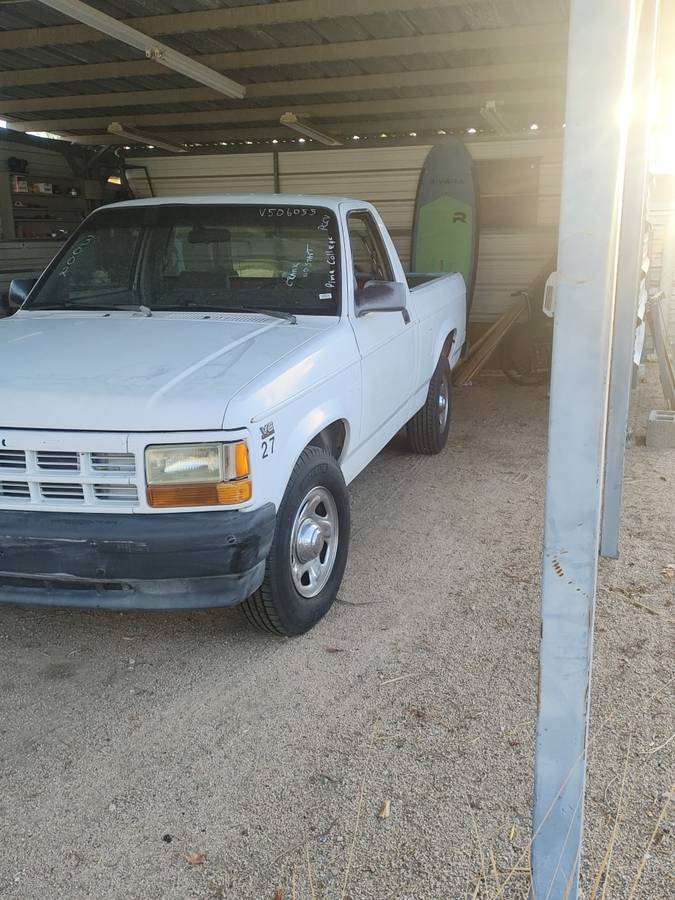 Dodge-Dakota-1994-White