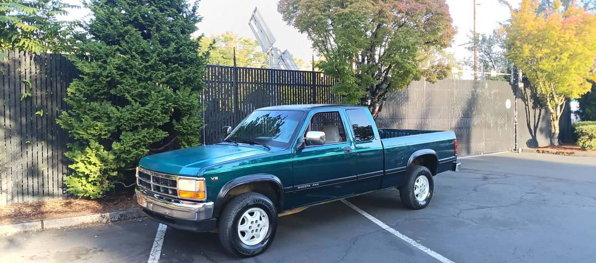 Dodge-Dakota-4x4-1995-Green