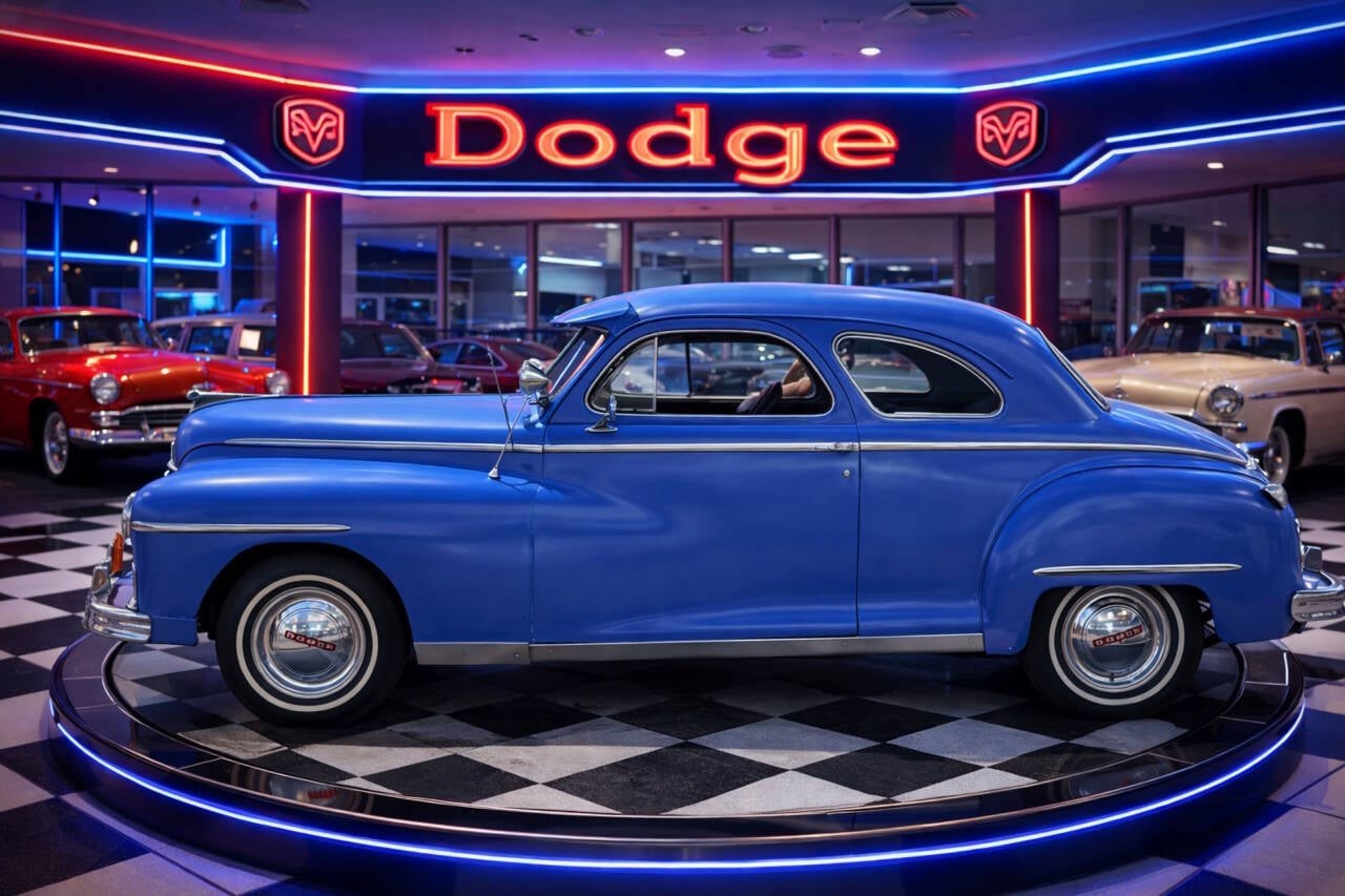Dodge-Deluxe-1947-Coupe-Gray Dodge Deluxe 1947