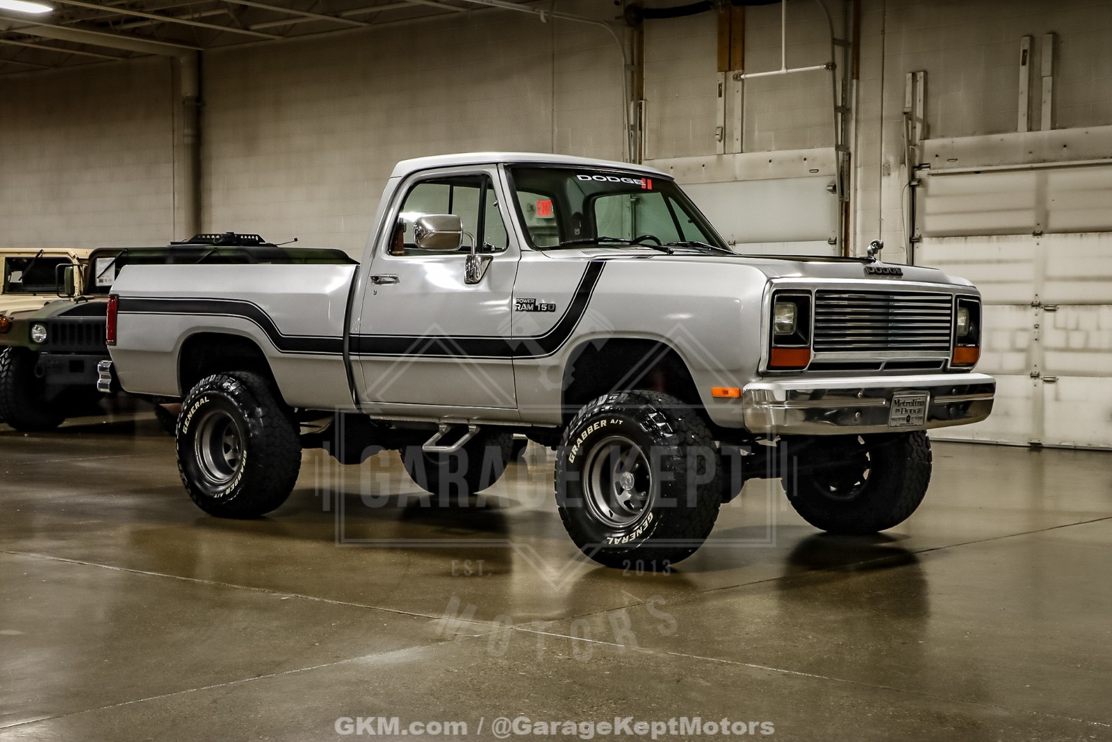 Dodge-Ram-1500-1986-Standard-Cab-Pickup-BurgundyMaroon