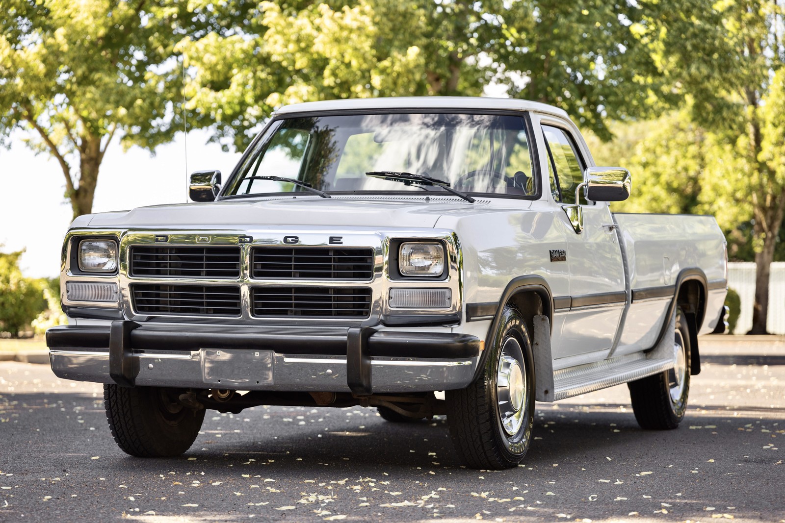 Dodge-Ram-2500-1992-Standard-Cab-Pickup-Burgundy