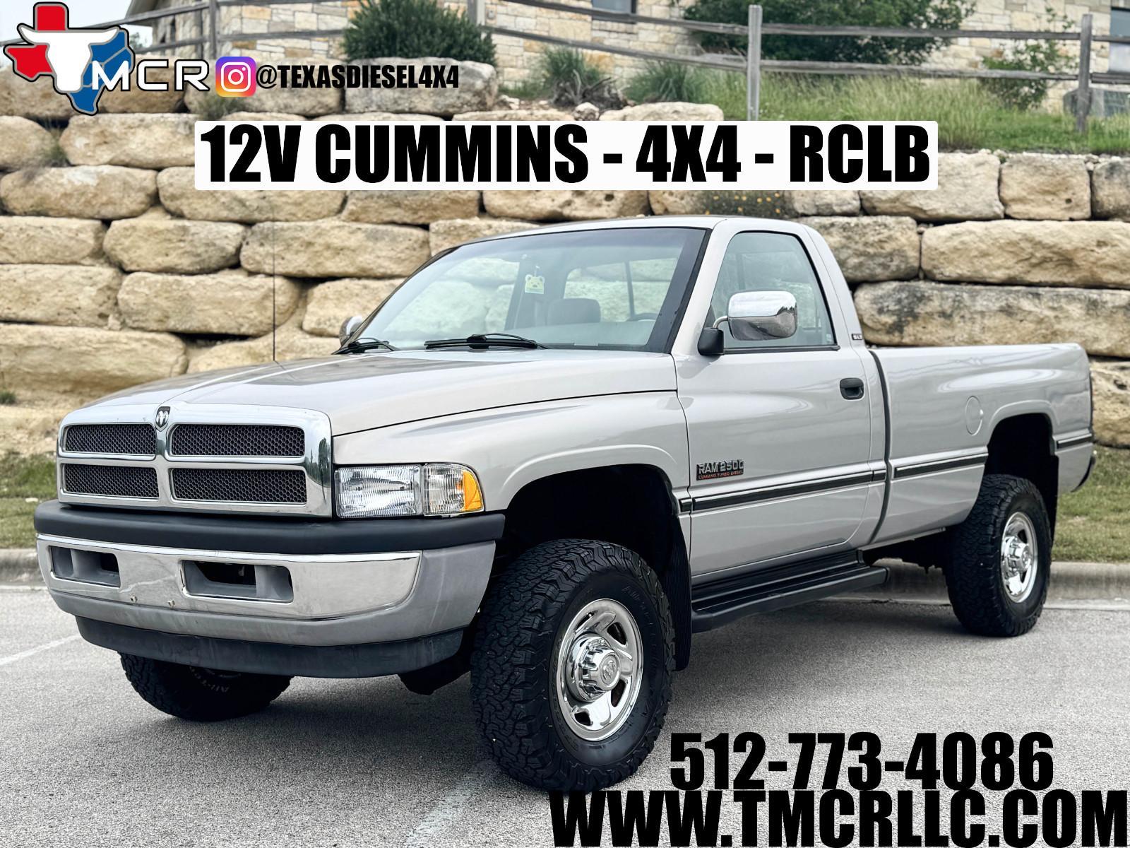 Dodge-Ram-2500-1994-Standard-Cab-Pickup-Gray