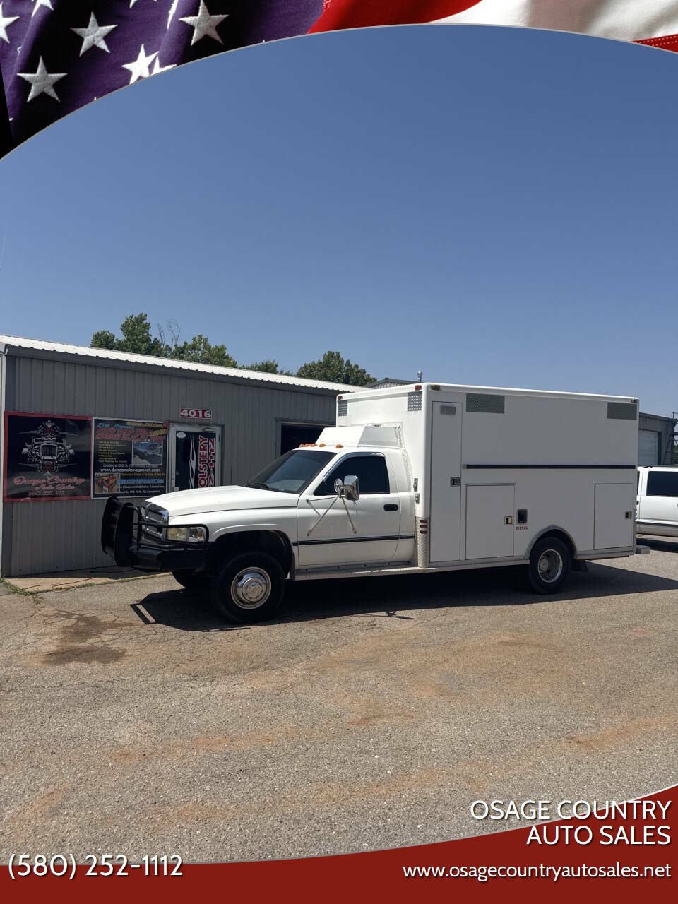 Dodge-Ram-3500-1995-White-Gray