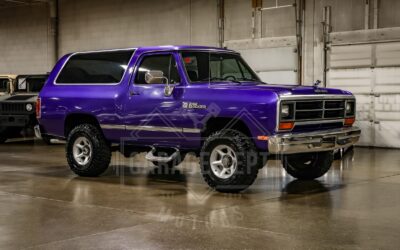 Dodge Ramcharger 1989