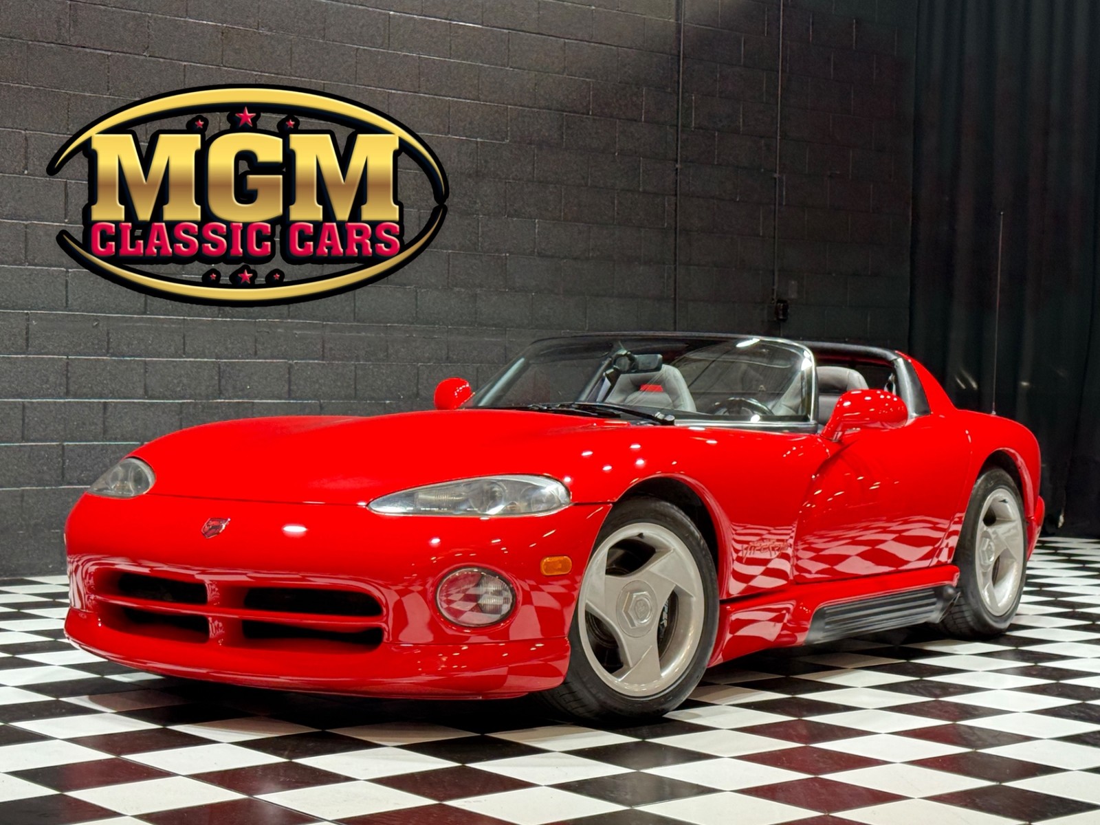 Dodge-Viper-1992-Convertible-Gray Dodge Viper 1992