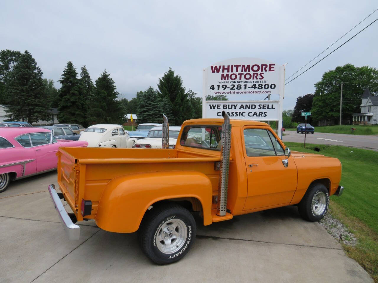 Dodge-W150-1978-Orange-Orange