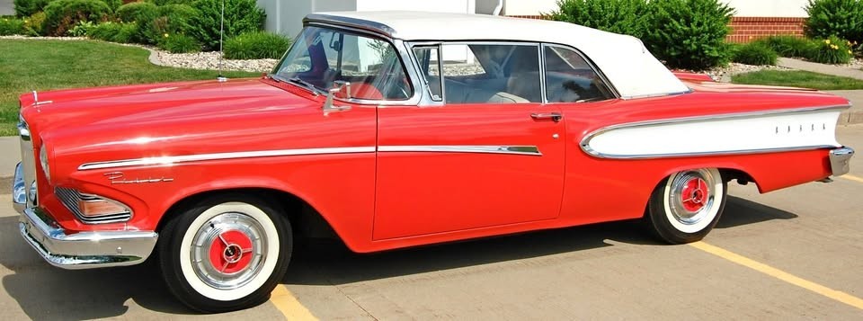 Edsel-1958-Convertible-Red