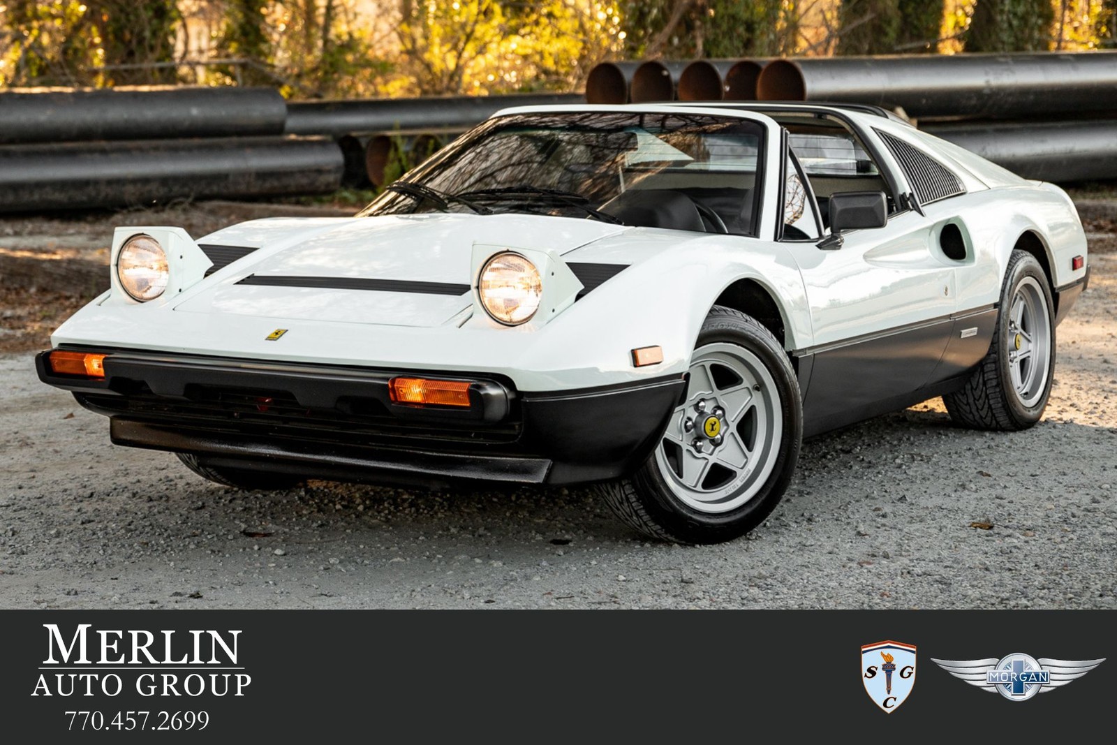 Ferrari-308-1984-CONVERTIBLE-Black