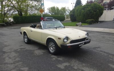 Fiat 124 Spider 1982
