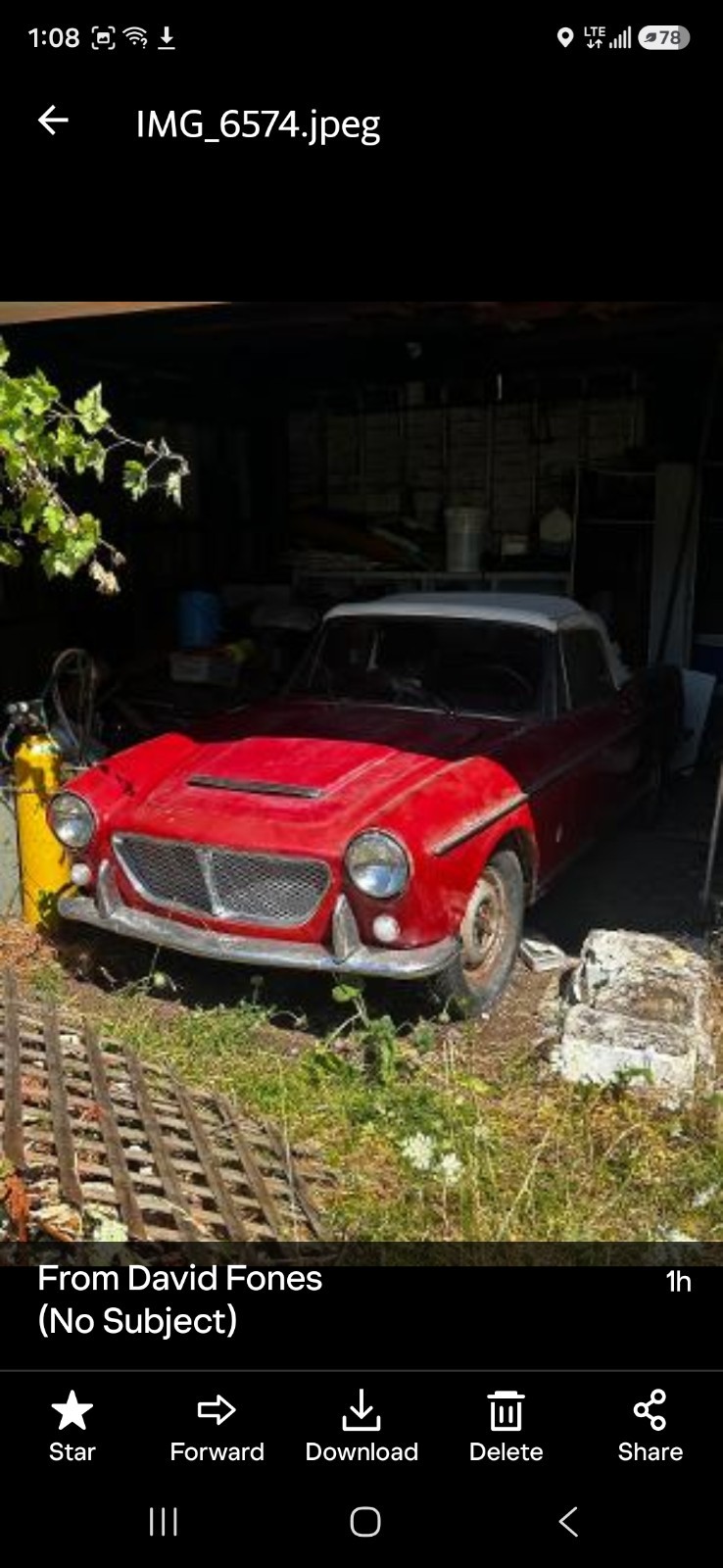 Fiat-Other-1962-Convertible-Black