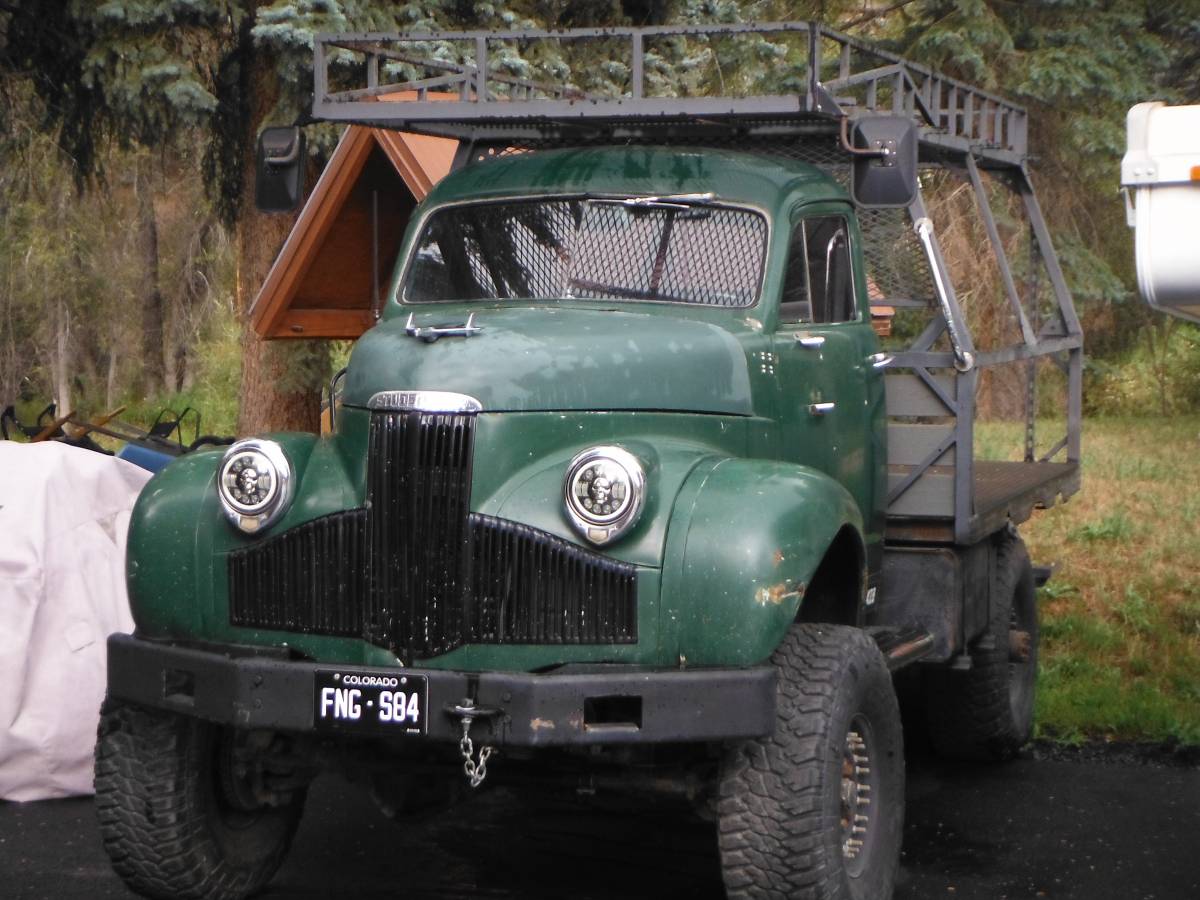 Flat-bed-truck-1948-green