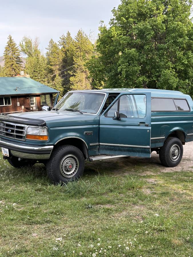 Ford-250-1994-Green