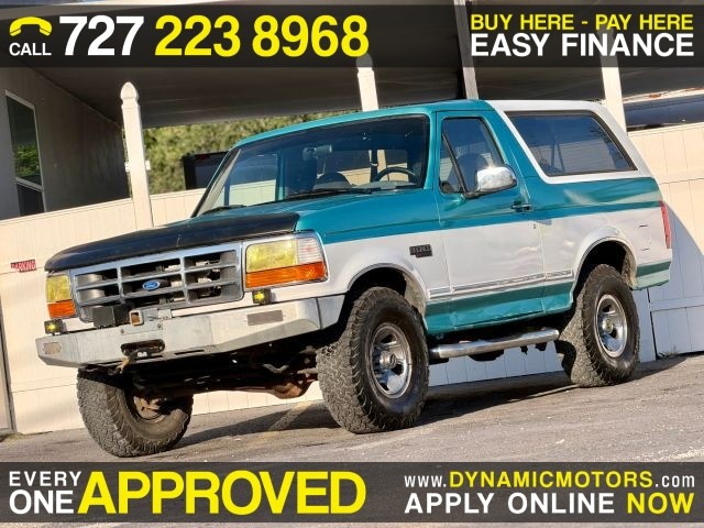 Ford-Bronco-1995-SUV-Gray