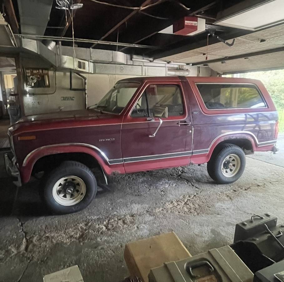 Ford-Bronco-xlt-1981-red