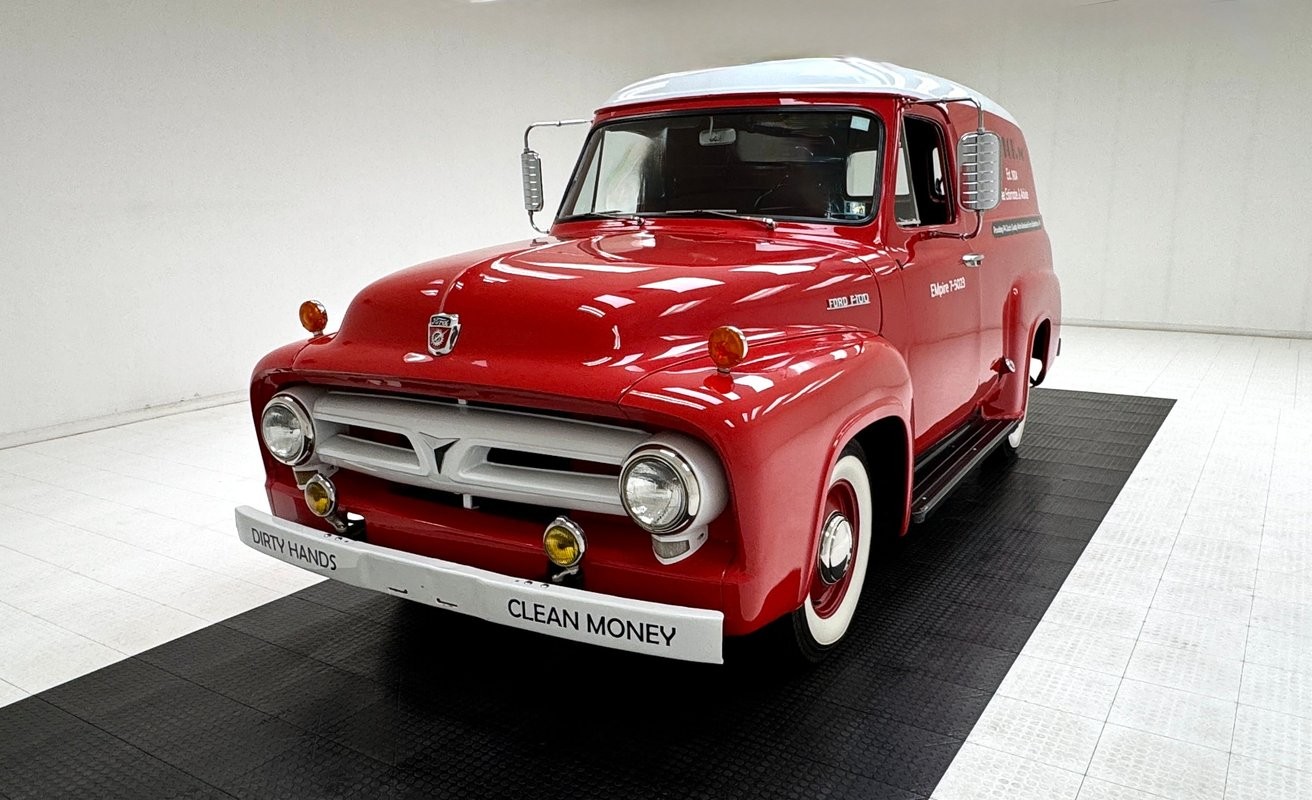 Ford-F-100-1953-Van-Black