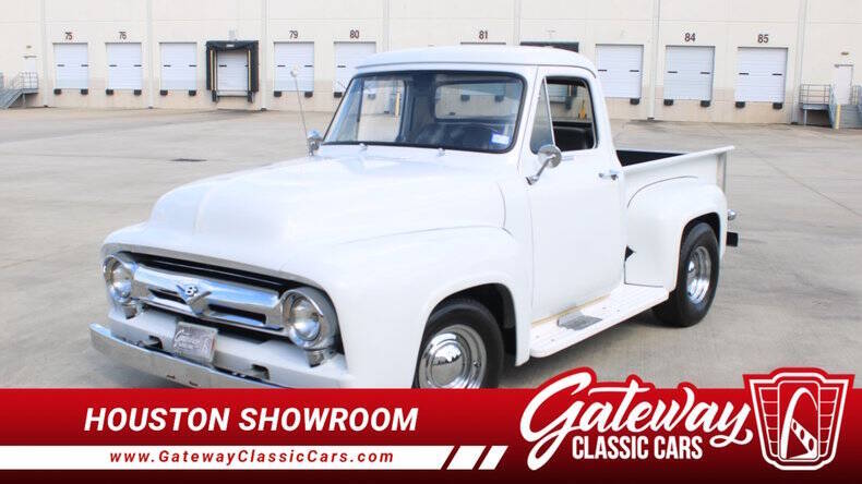 Ford-F-100-1953-White-Black-amp-White