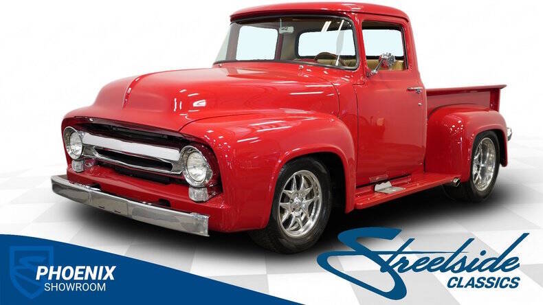 Ford-F-100-1956-Fiesta-Red-Tan
