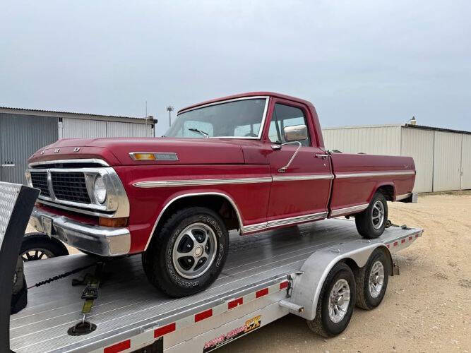 Ford-F-100-1970-Red-Red