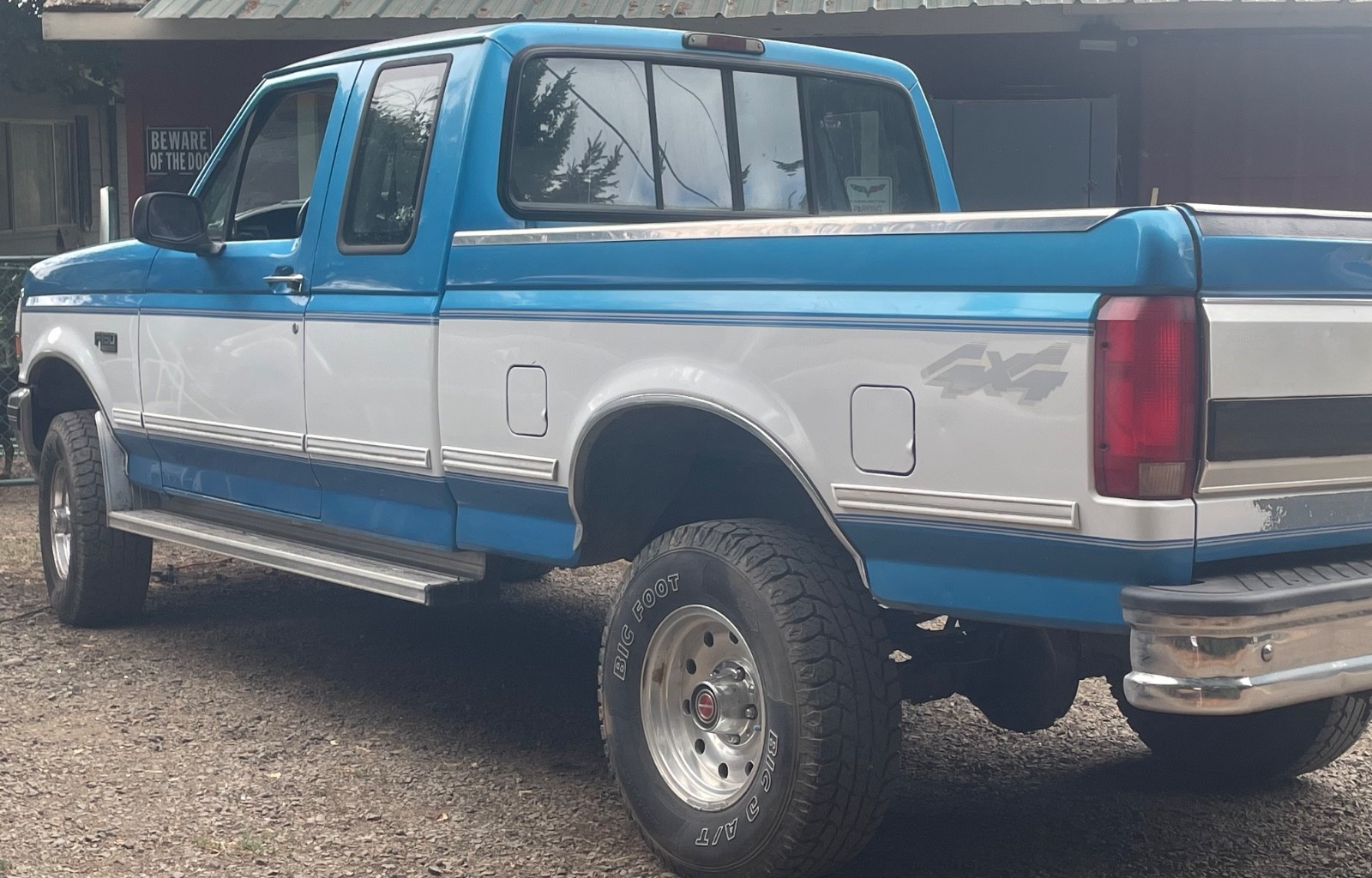 Ford-F-150-1994-Extended-Cab-Pickup-Gray
