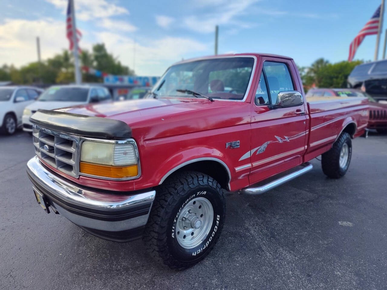 Ford-F-150-1994-Standard-Cab-Pickup-Red