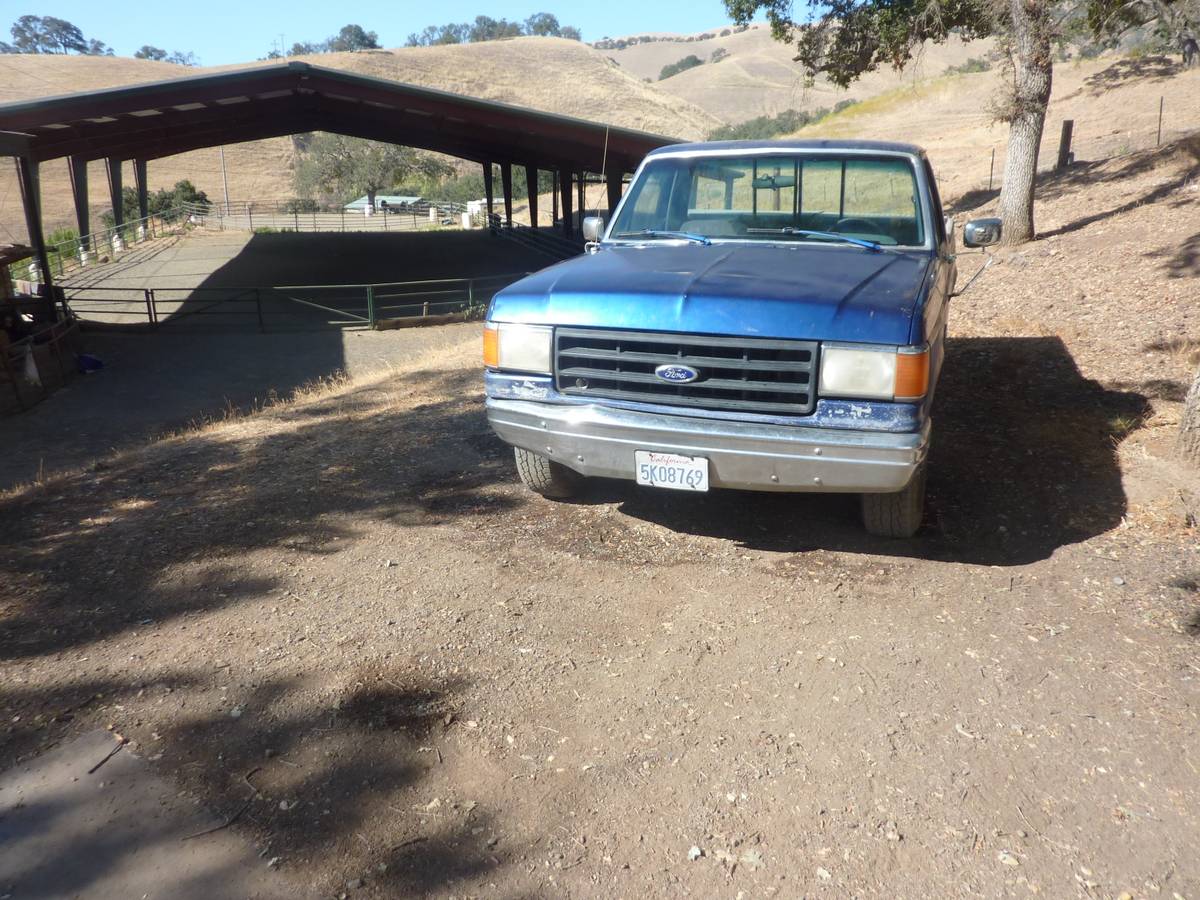 Ford-F-150-custom-1988-blue