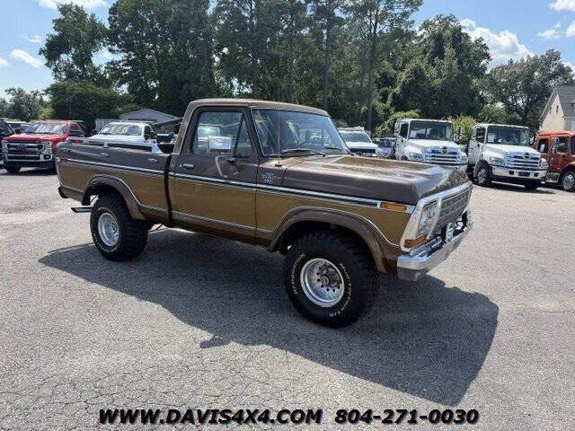Ford-F-150-ranger-1979-Brown-Brown