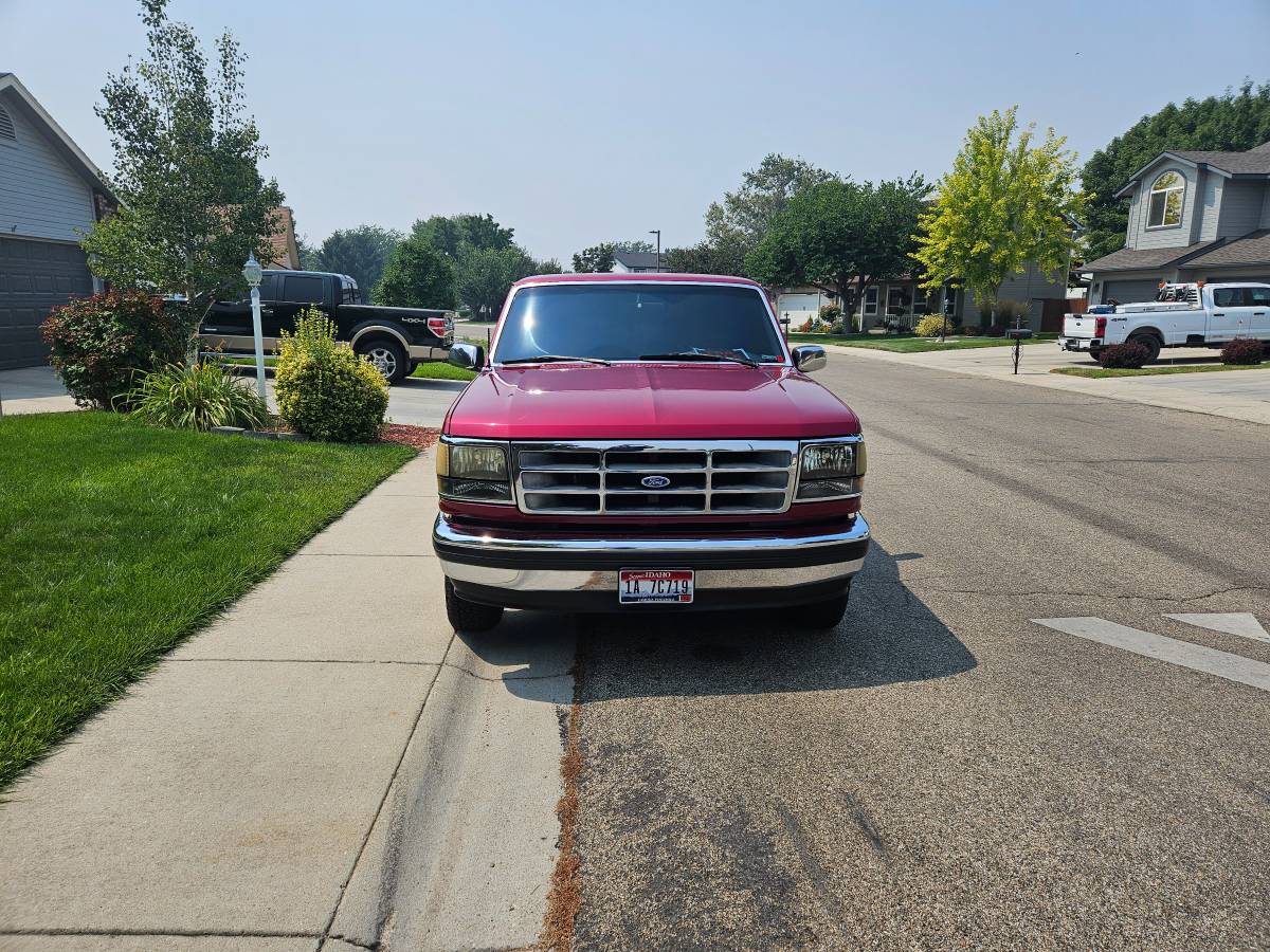 Ford-F-150-xlt-4x4-1995-red