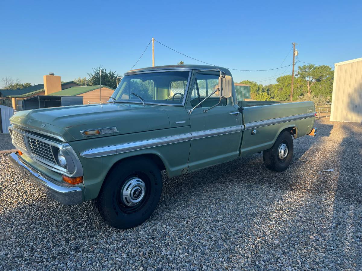 Ford-F-250-1970-green