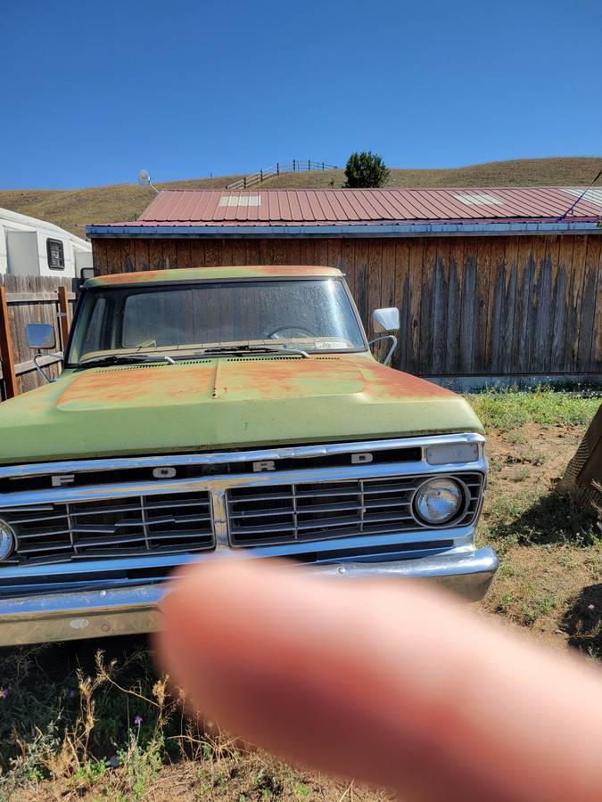 Ford-F-250-1974-Green