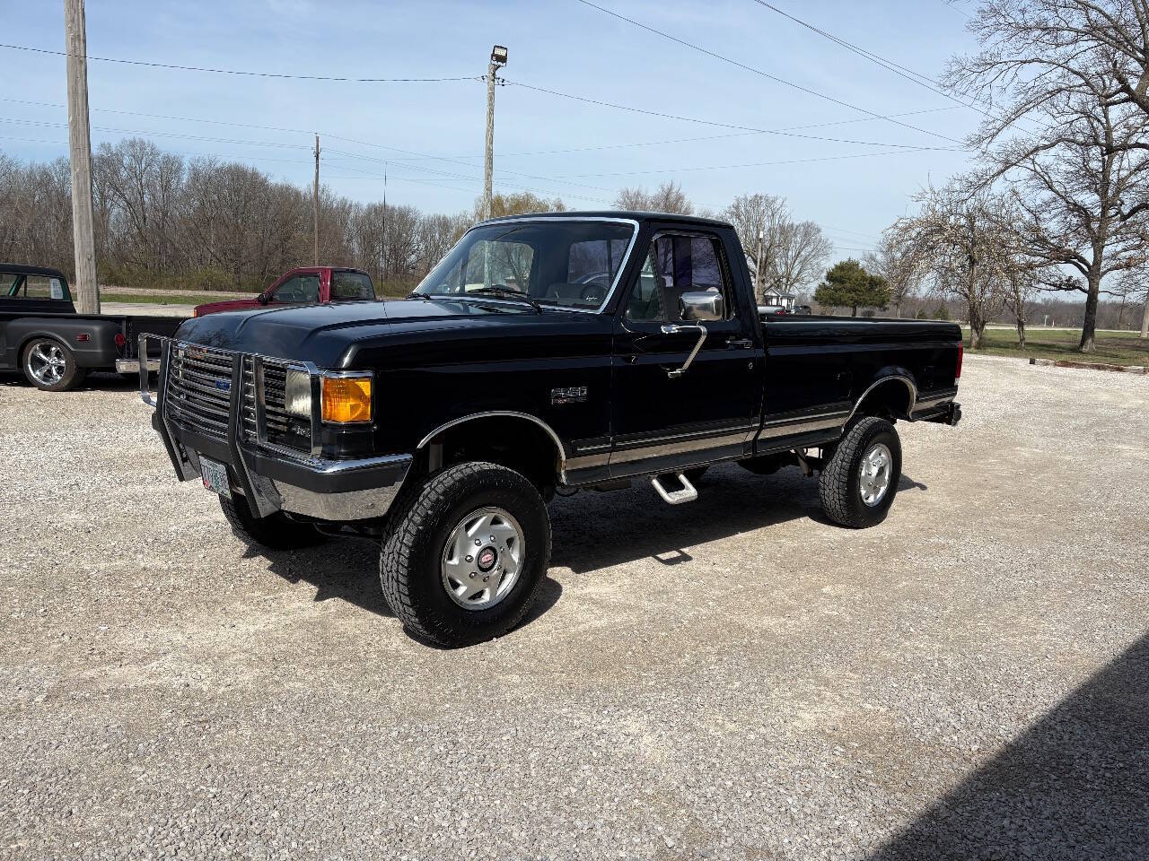 Ford-F-250-1989-Black-Gray