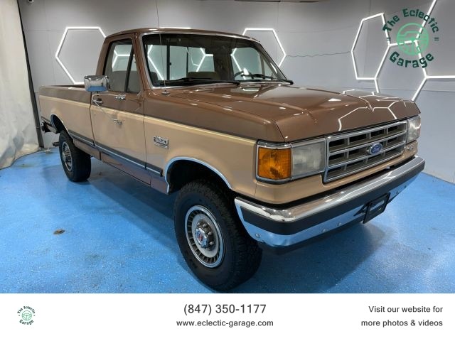 Ford-F-250-1989-Standard-Cab-Pickup-Tan
