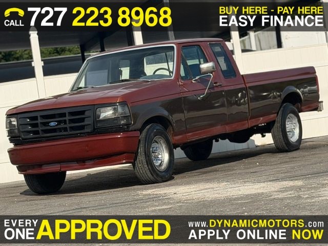 Ford-F-250-1994-Extended-Cab-Pickup-Gray