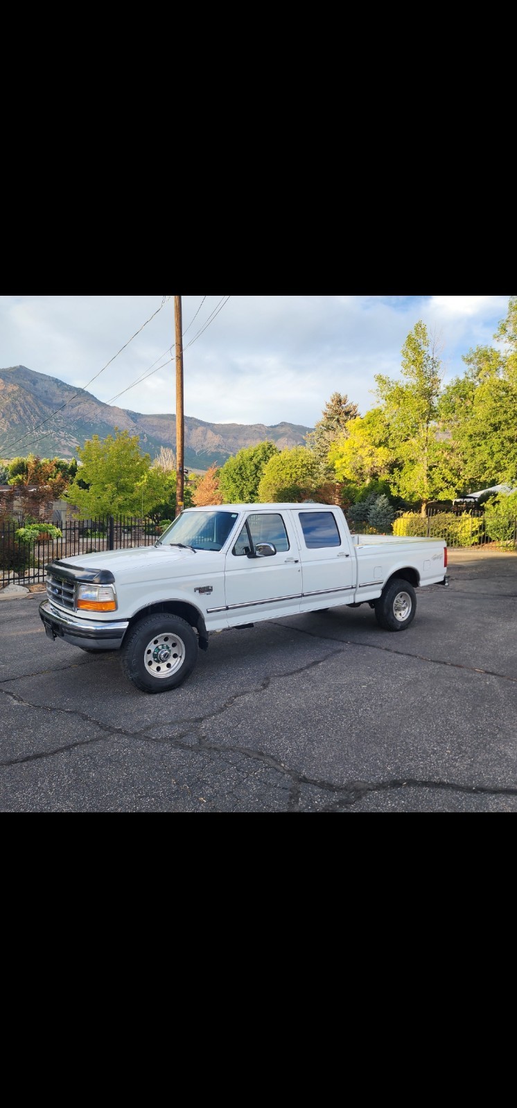 Ford-F-250-1996-Crew-Cab-Pickup-Gray