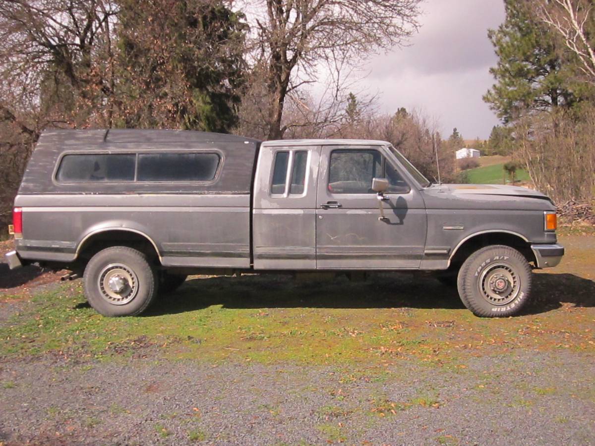 Ford-F-250-xlt-lariat-1990-grey