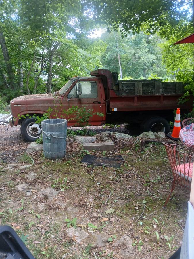 Ford-F-350-1983-red