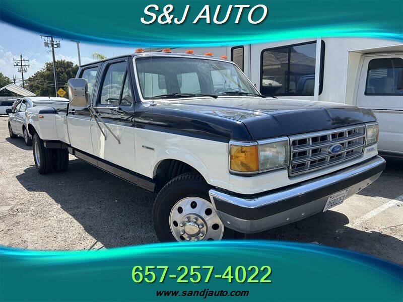 Ford-F-350-1990-Blue