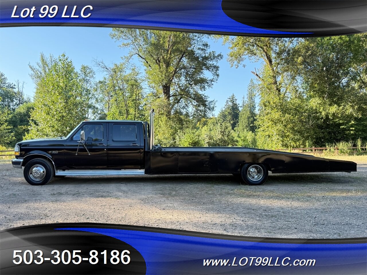 Ford-F-350-1994-Truck-Gray