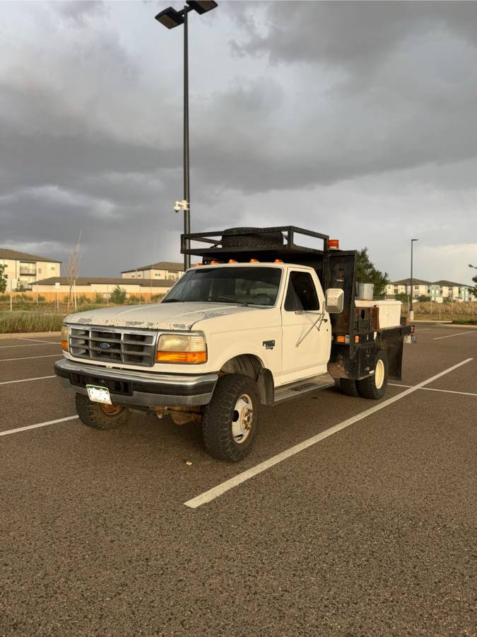 Ford-F-350-1996-White