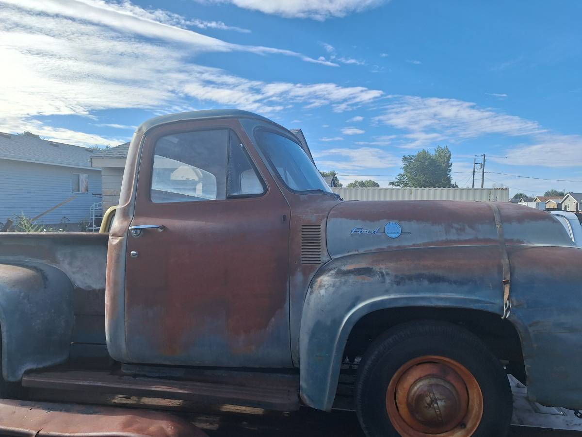 Ford-F100-1955-green