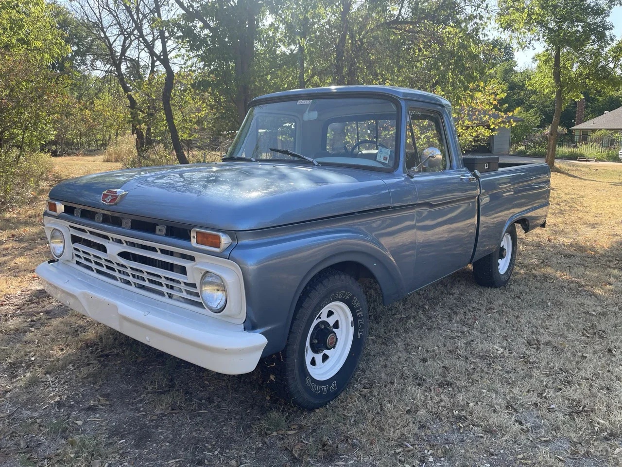 Ford-F100-2wd-regular-cab-1966-Blue-White