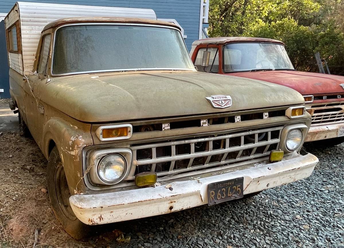 Ford-F250-1965-green