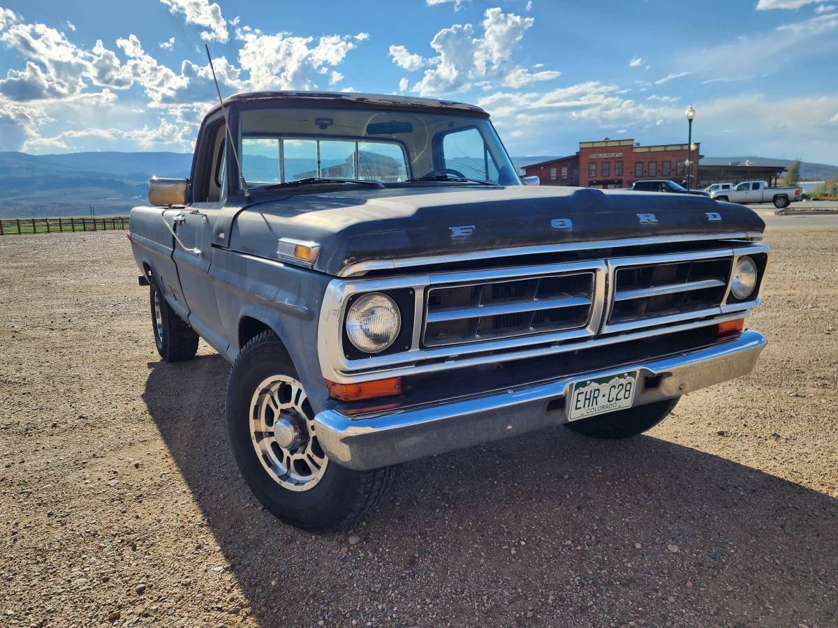 Ford-F250-1971-black
