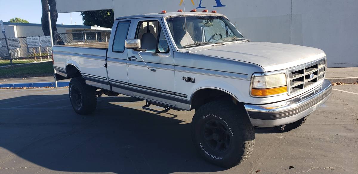 Ford-F250-super-duty-super-cab-1995-silver