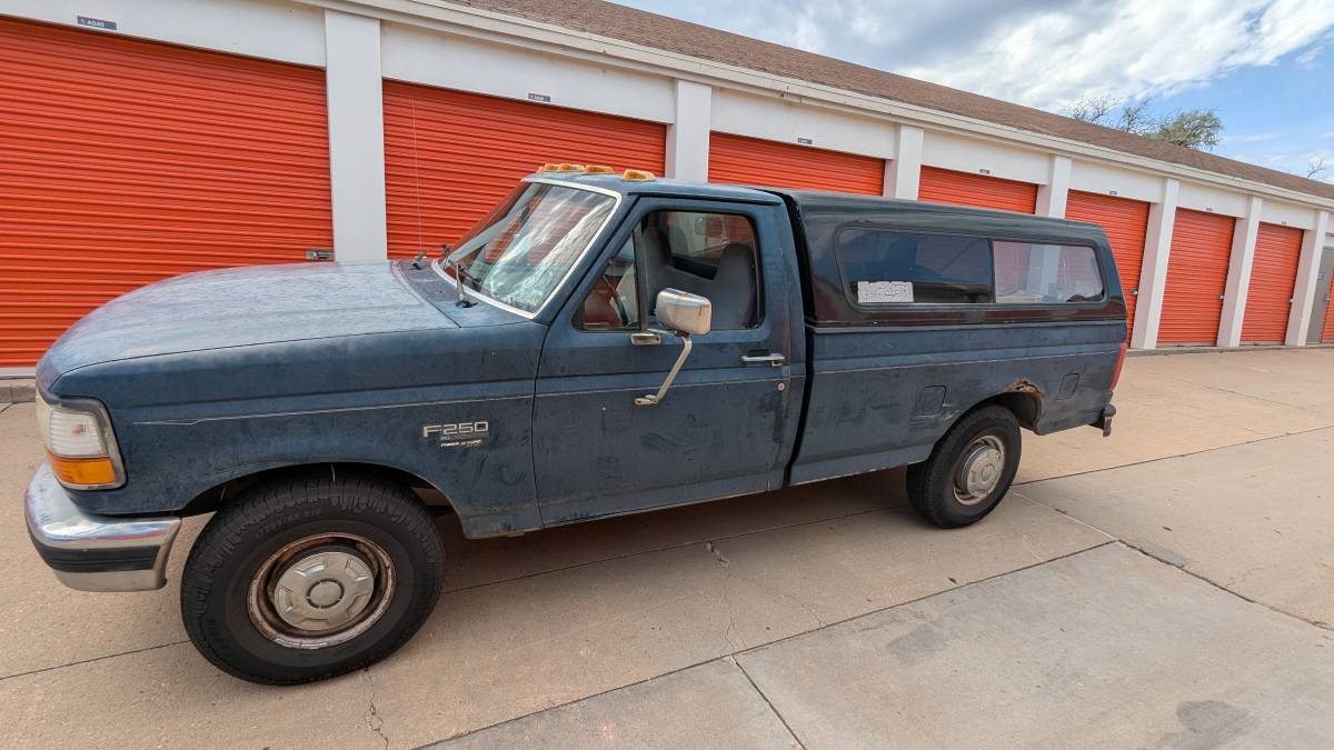 Ford-F250-xl-reg-cab-lb-rwd-powerstroke-1996-Blue