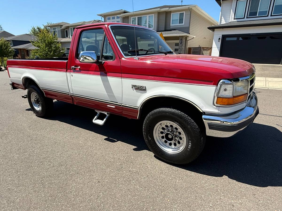 Ford-F250-xlt-lariat-1992-red