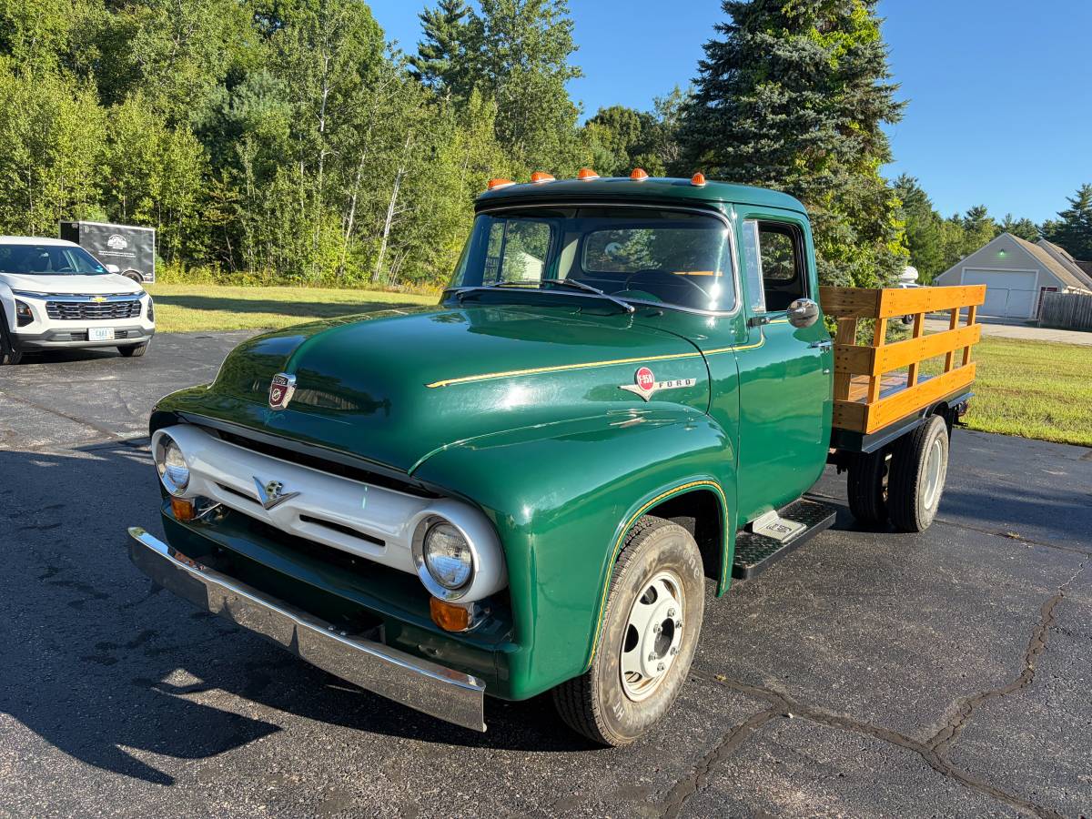 Ford-F350-1956-green