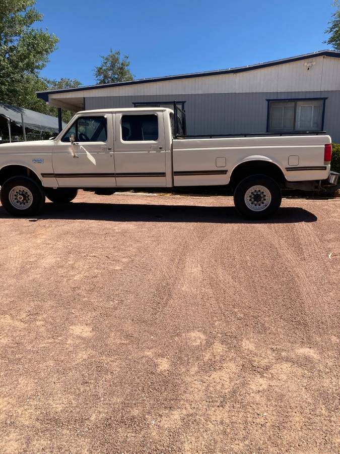 Ford-F350-1990-white