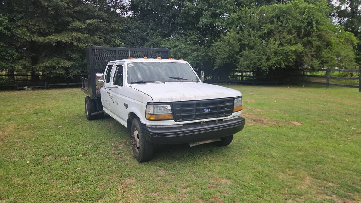 Ford-F350-super-duty-crew-cab-1994-White